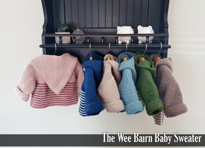 The Wee Bairn Baby Sweater