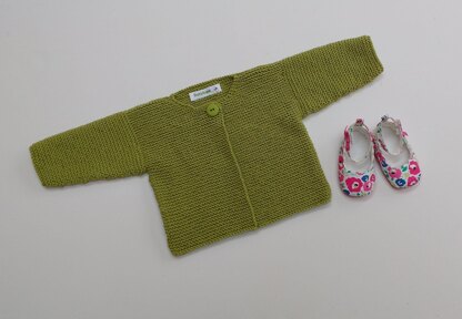 Simple Style Baby Cardigan