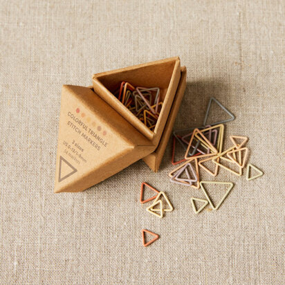 Cocoknits Triangle Stitch Markers - Earth Tones