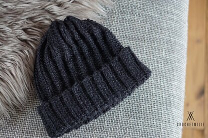"Looks like knit" hat