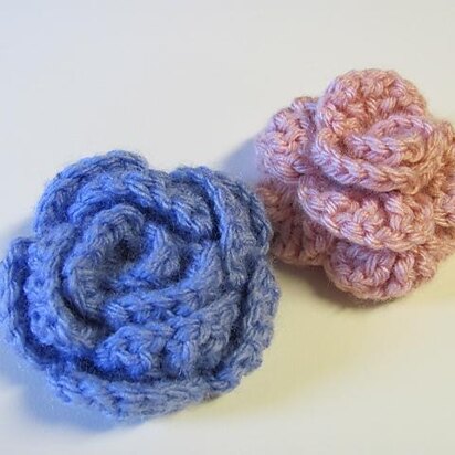 Wagon Wheel Crochet Flower Pattern