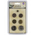 Prima Marketing Mechanicals Metal Embellishments - Vintage Center 7/Pkg