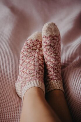 Rhubarb and Custard Socks