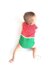 Size Newborn - Knitted Watermelon Romper