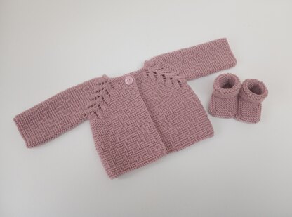 Norwegian Fir baby cardigan