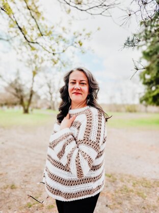 Annette Striped Sweater