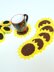 Sunflower coaster