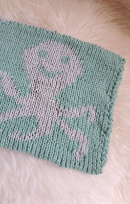 Octopus dish cloth