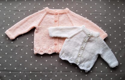 Annalisa Baby Cardigan Jacket and Hat