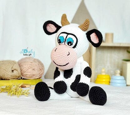Cow Amigurumi Crochet Pattern