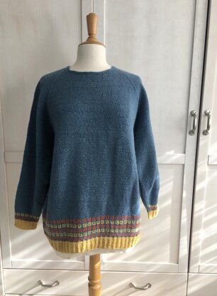 Top Down Sweater Portree