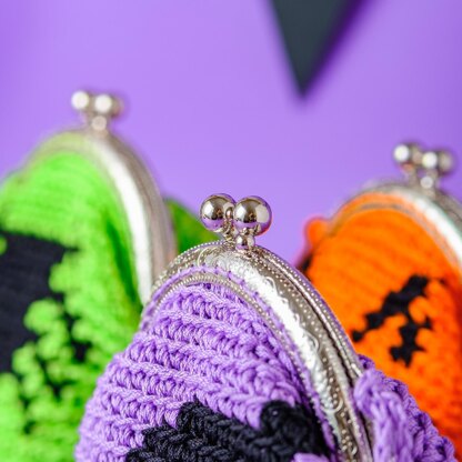 Halloween crochet purse set "Witch's picks"