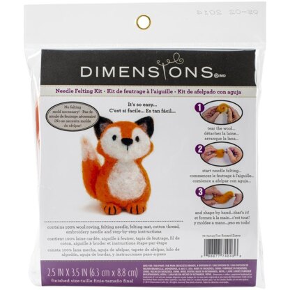 Dimensions Fox Needle Felting Kit