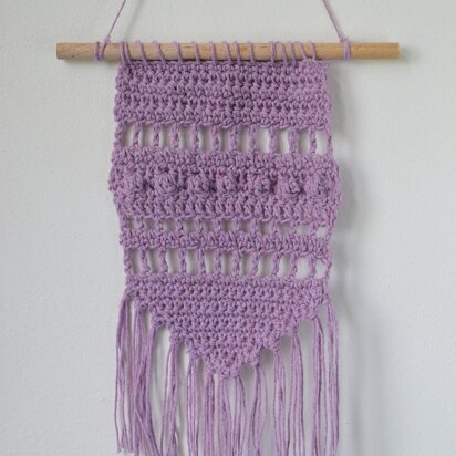 Small Purple Wall Hanging