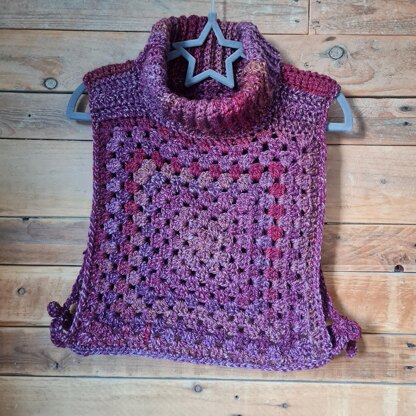 Granny Square Pop-Over