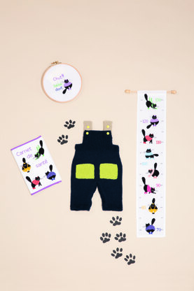 Babies Overalls in Bergere de France Ideal - 60508-468 - Downloadable PDF