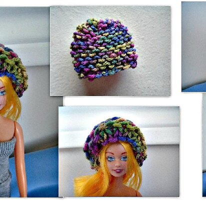 Knit Barbie Hat