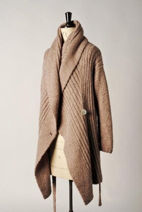 Shawl collar wrap