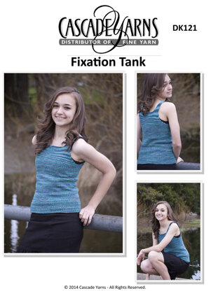 Cascade Yarns DK121 Fixation Tank (Free)