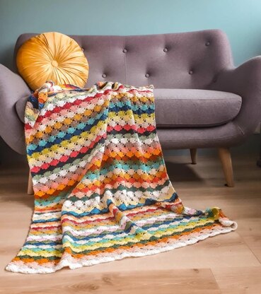 Majorelle Blanket Blanket