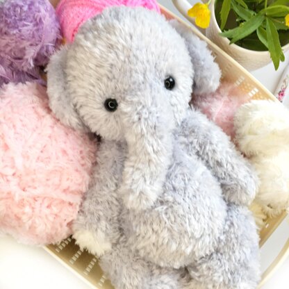 Сute stuffed elephant