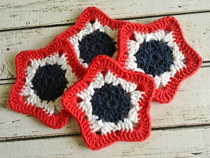 Patriotic Granny Stars