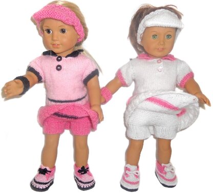 Tennis Time for AG and 18'' Dolls