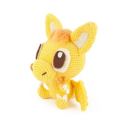 Yellow Dragon Amigurumi