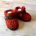Button Strap Baby Loafers