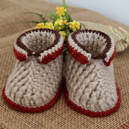 Chocolate Milk Booties