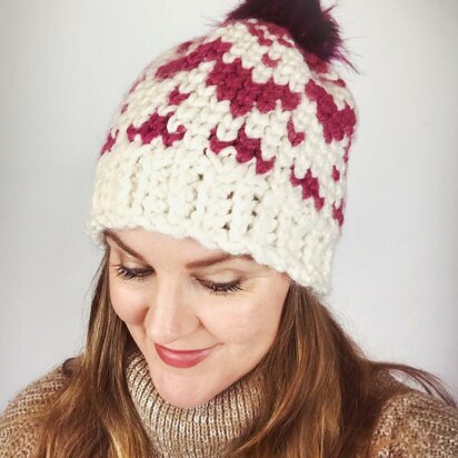 Country Hearts Chunky Beanie