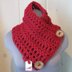 2 & 3 Button Chunky Cowl Scarf