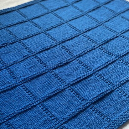 Chunky Simple Square Blanket