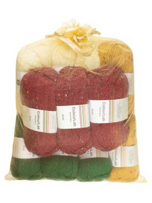 West Yorkshire Spinners ColourLab Aran Baubles & Bows KAL - Knit Bundle
