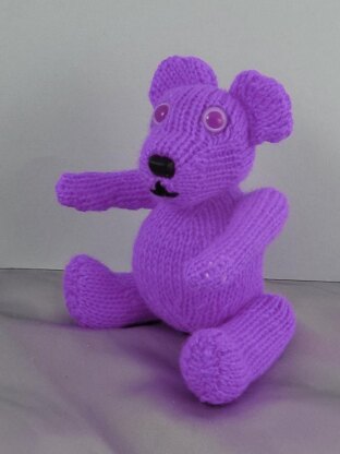 Little Lilac Teddy Bear