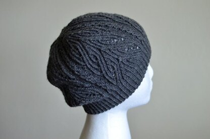 Everest Hat (Lace / Cable Hat)