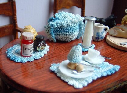 1:12th scale breakfast set