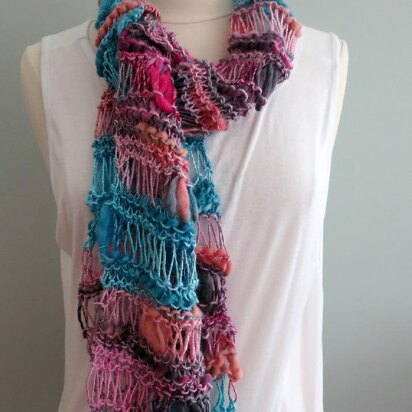 Bamboo Bloom Scarf - Pattern No. 2 - knitting pattern
