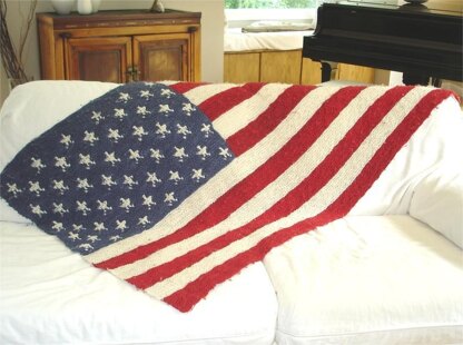 American Flag Blanket