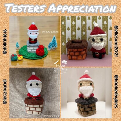 Santa Claus in Chimney