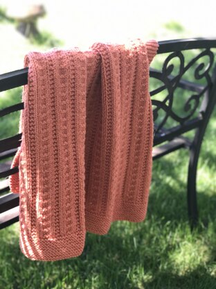 Bumpy Road Baby Blanket