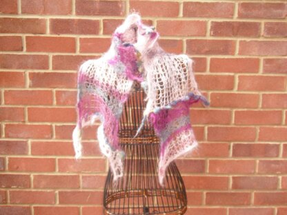 Lace & Felted Scarf