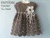 Crochet PATTERN Baptism Baby Dress by Elena Mitchell