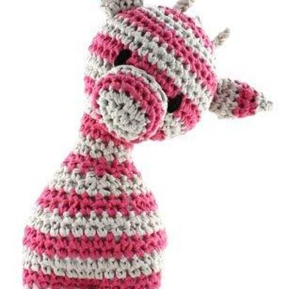 Giraffe Ziggy Striped Toy in Hoooked RibbonXL - Downloadable PDF