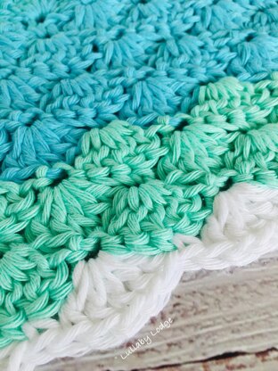 She Sells Sea Shells Washcloth