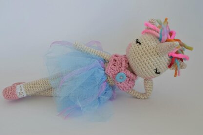 Bella the ballerina unicorn/cat 2 in 1 Pattern