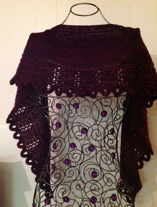 Katy's Desire Mystery Shawl