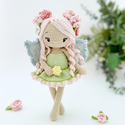 Rose Blossom Fairy Doll