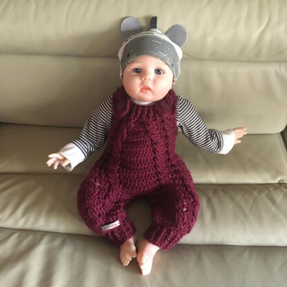 Hugo Crochet Baby Romper & Hat Set Crochet Pattern 0-3 Months – Lisa's  Crochet Designz