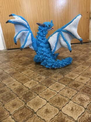 Amigurumi dragon Drachilein